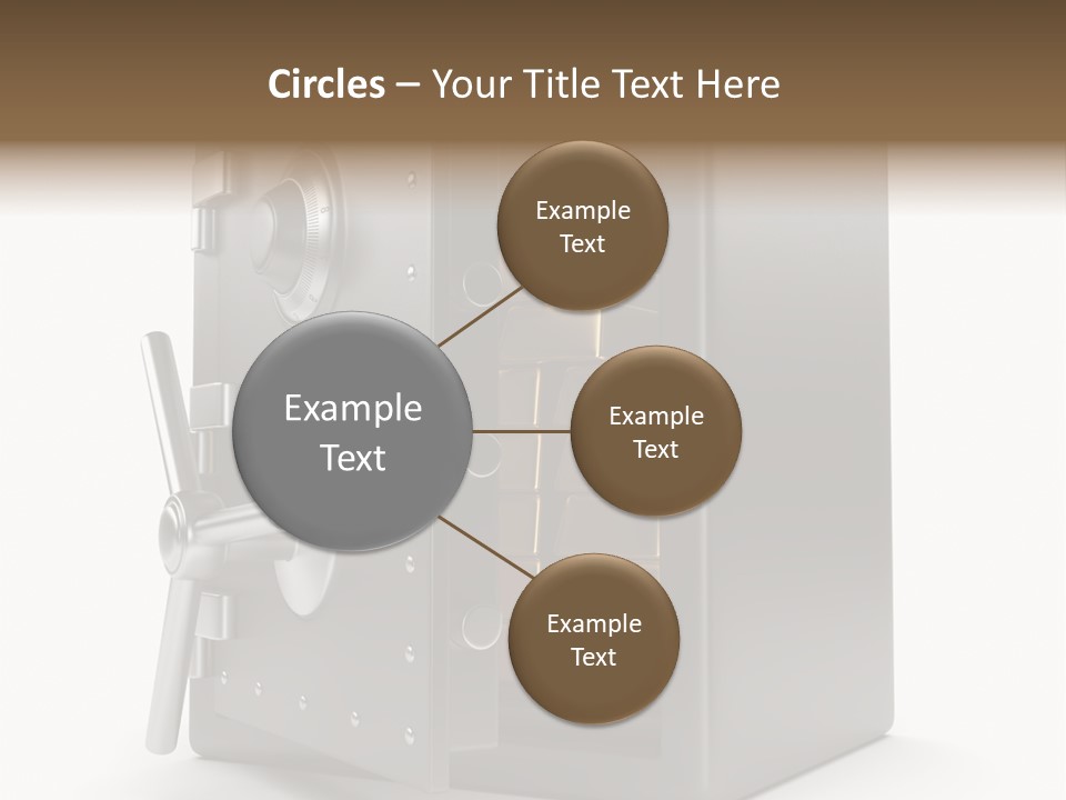 Vault Metal Objects PowerPoint Template