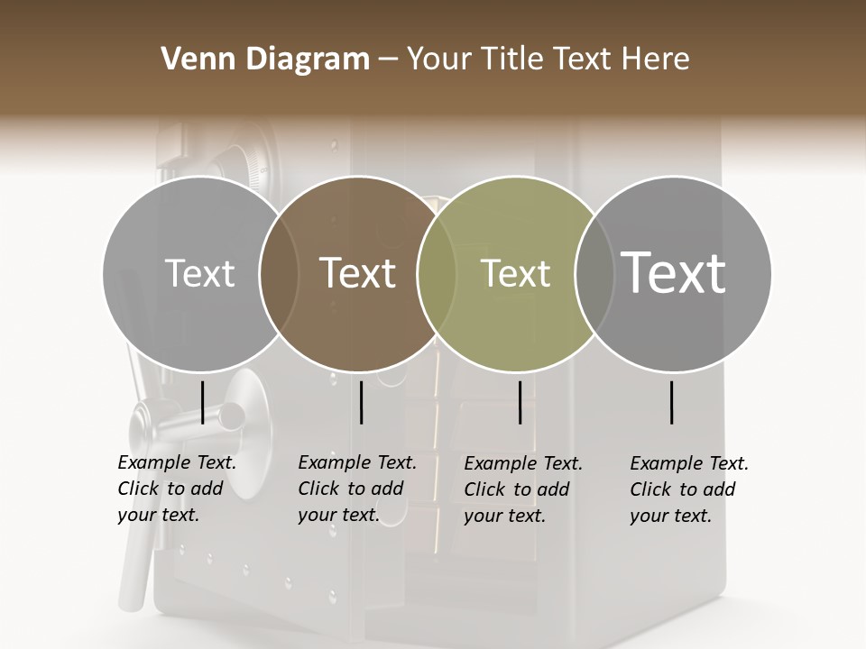 Vault Metal Objects PowerPoint Template