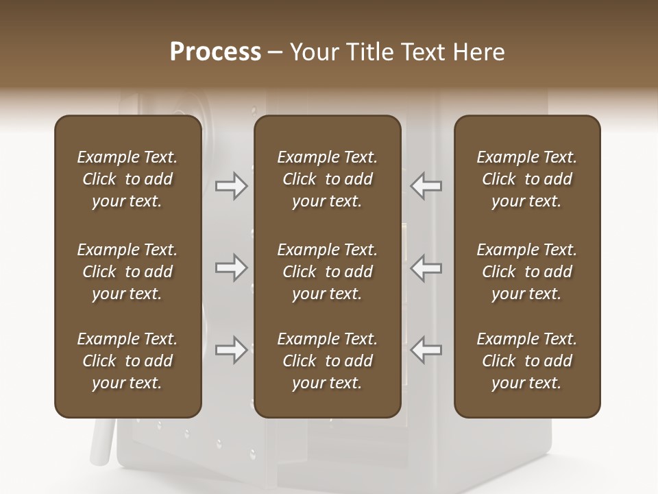 Vault Metal Objects PowerPoint Template
