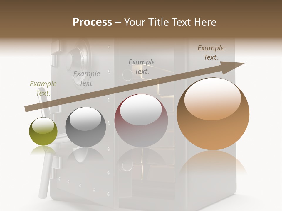 Vault Metal Objects PowerPoint Template