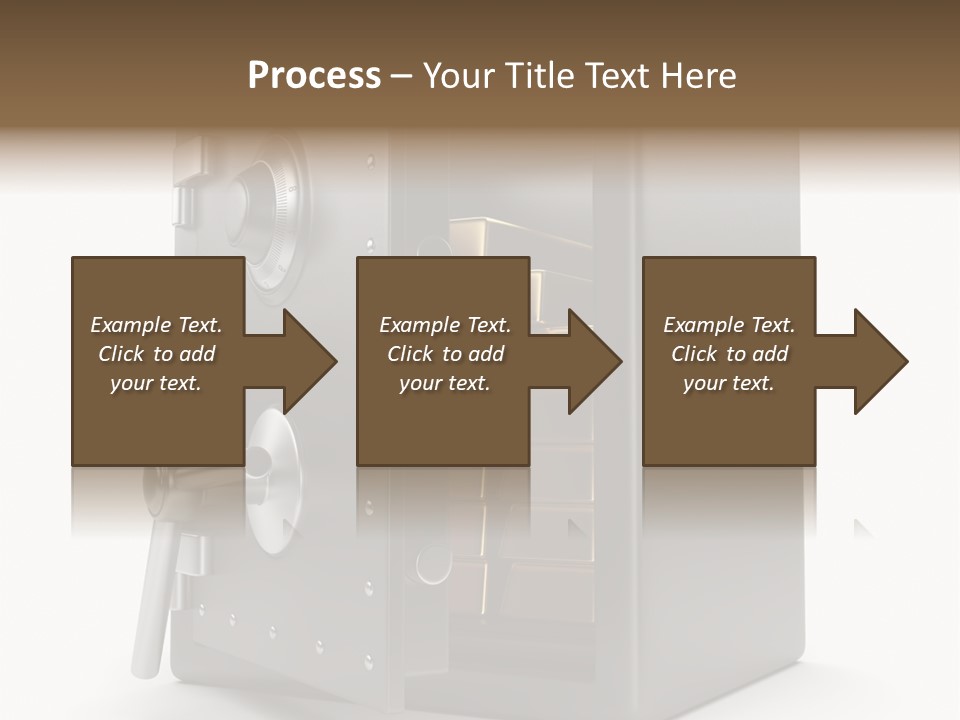 Vault Metal Objects PowerPoint Template