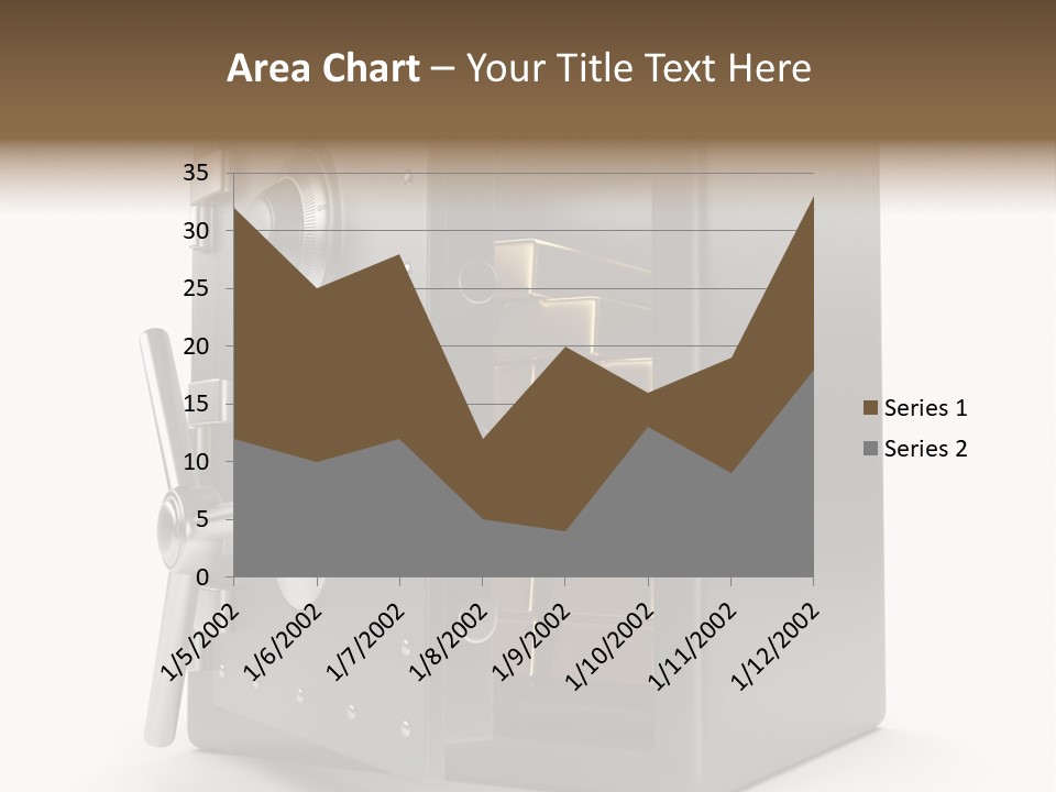 Vault Metal Objects PowerPoint Template