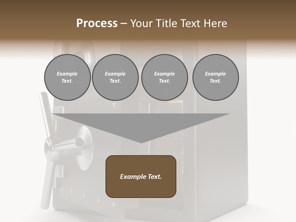 Vault Metal Objects PowerPoint Template