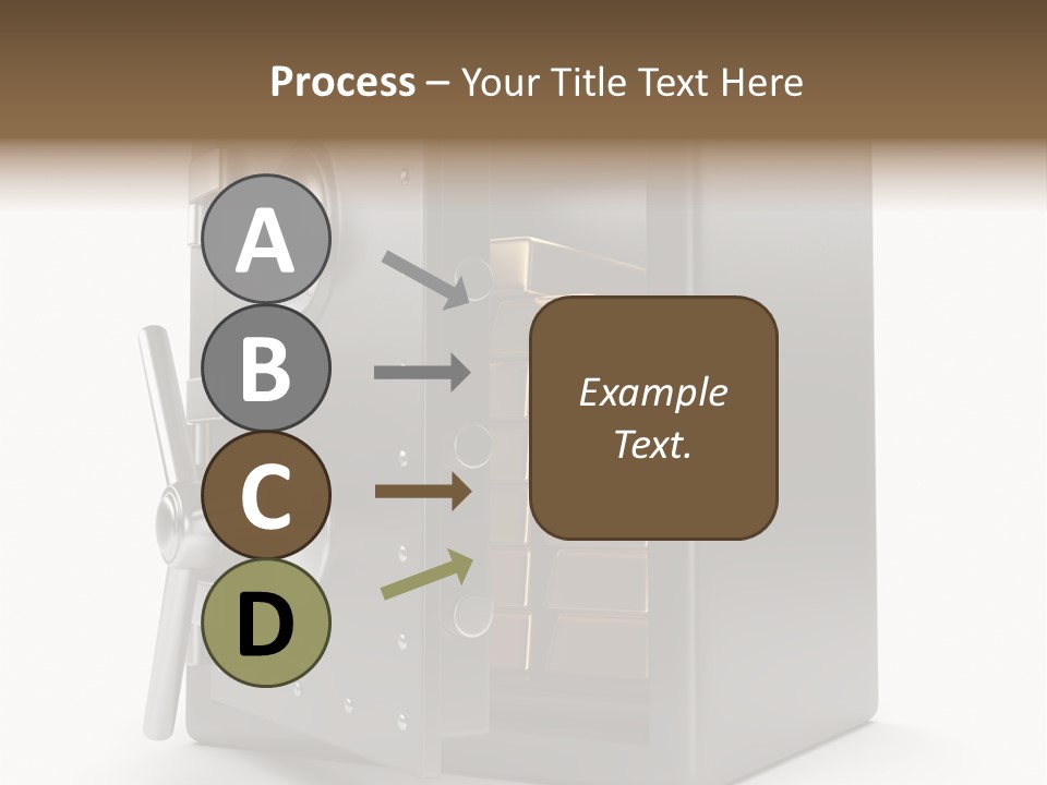 Vault Metal Objects PowerPoint Template