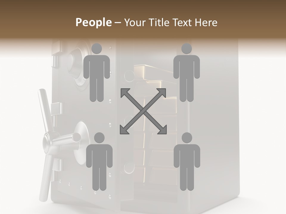 Vault Metal Objects PowerPoint Template