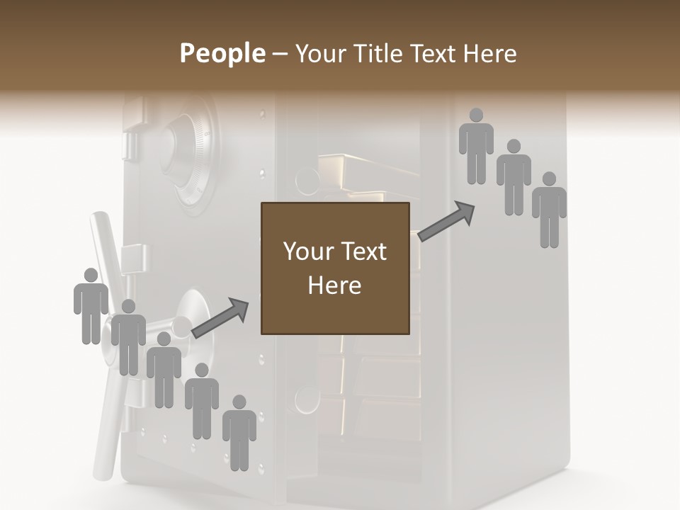 Vault Metal Objects PowerPoint Template