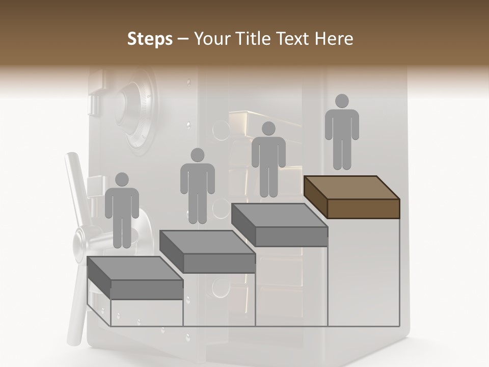 Vault Metal Objects PowerPoint Template