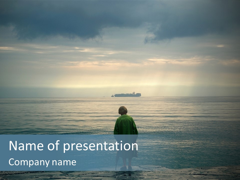 Fun Summer Ship PowerPoint Template