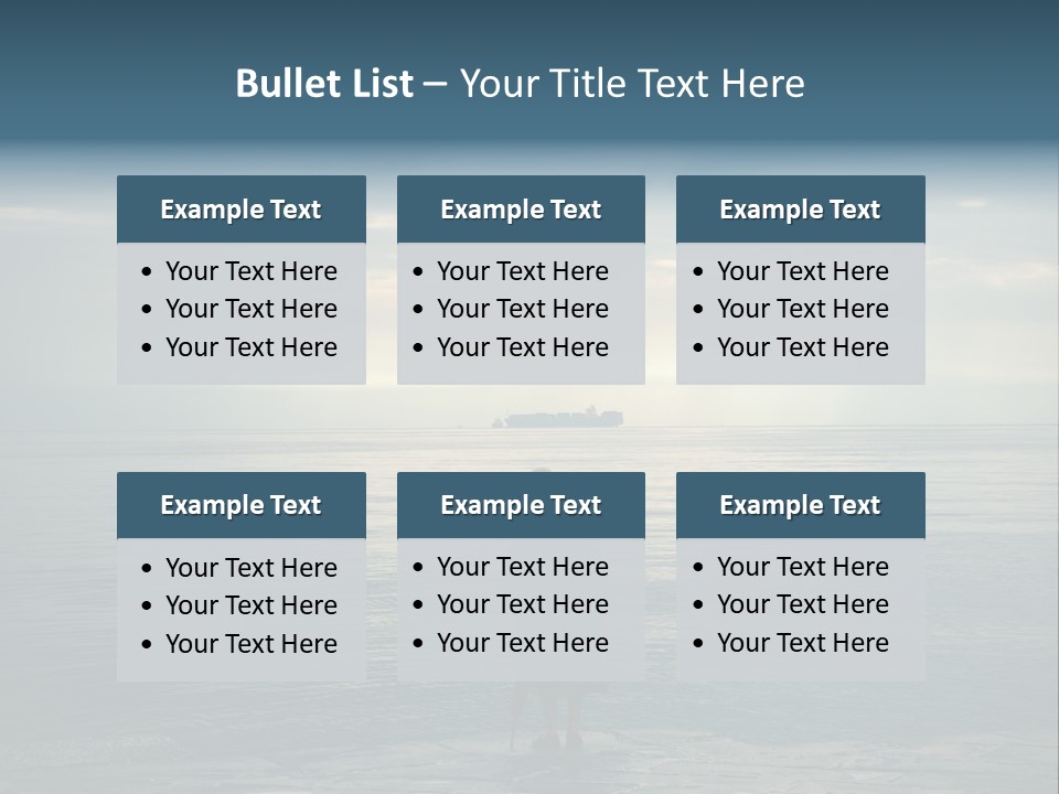 Fun Summer Ship PowerPoint Template