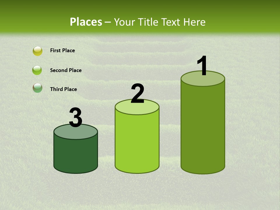 Plants Staircase Spring PowerPoint Template