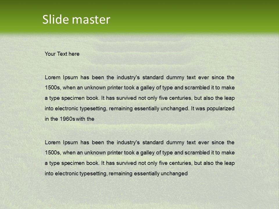 Plants Staircase Spring PowerPoint Template