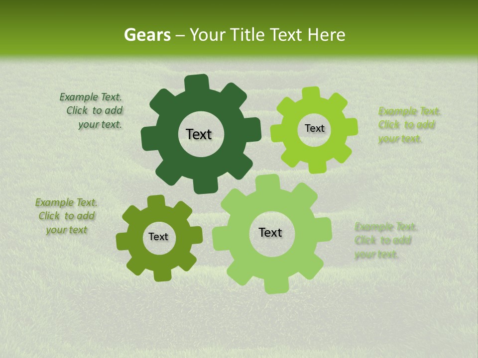 Plants Staircase Spring PowerPoint Template