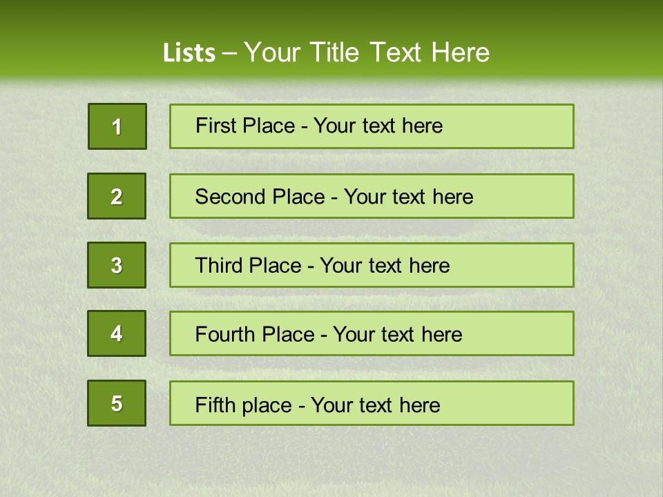 Plants Staircase Spring PowerPoint Template