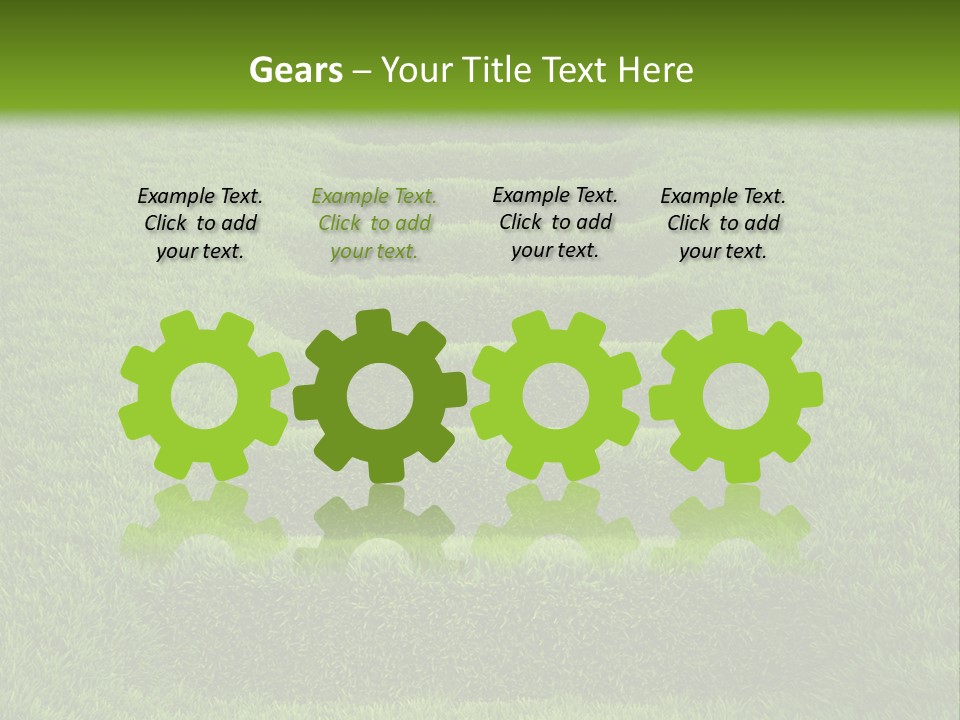 Plants Staircase Spring PowerPoint Template