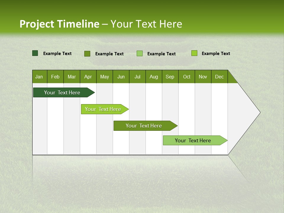 Plants Staircase Spring PowerPoint Template