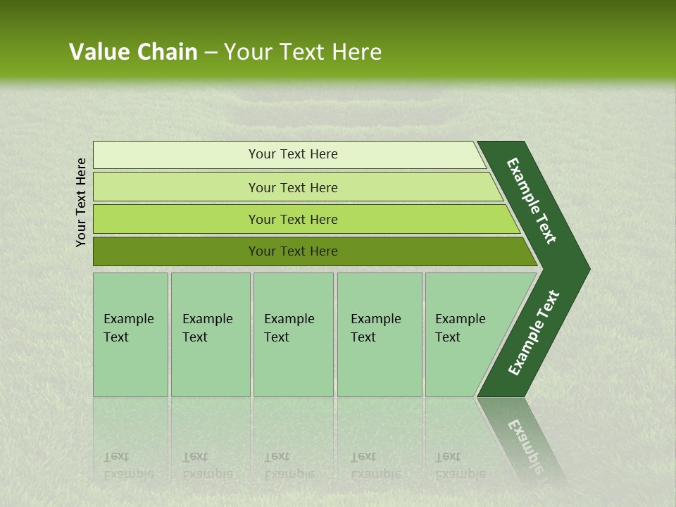 Plants Staircase Spring PowerPoint Template