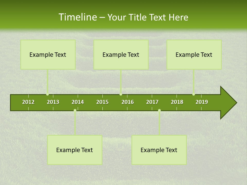 Plants Staircase Spring PowerPoint Template
