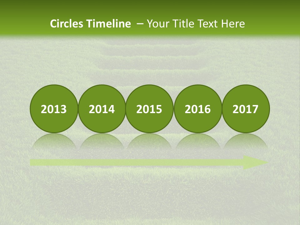 Plants Staircase Spring PowerPoint Template