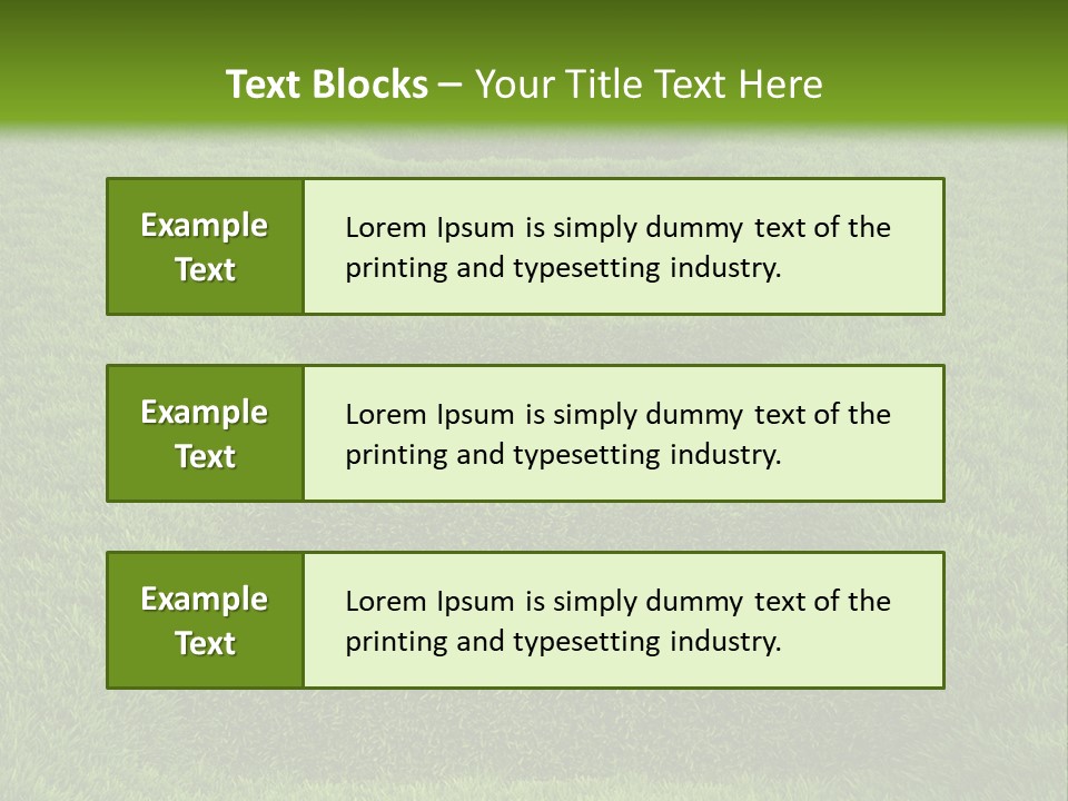 Plants Staircase Spring PowerPoint Template