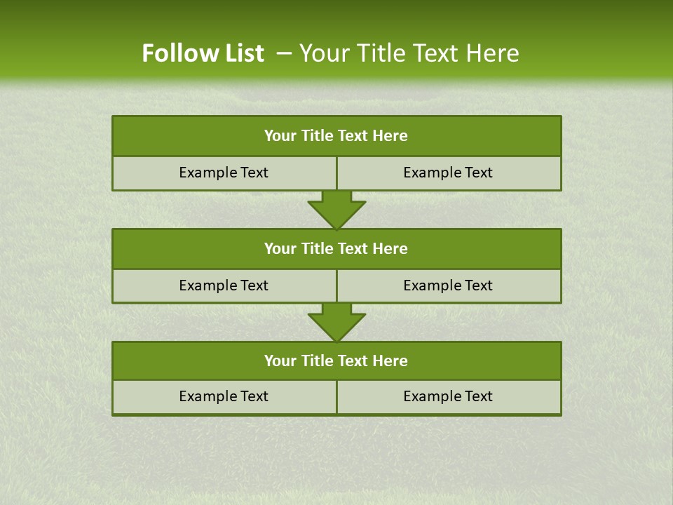 Plants Staircase Spring PowerPoint Template