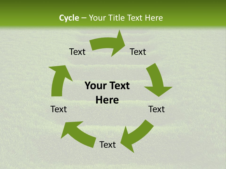 Plants Staircase Spring PowerPoint Template