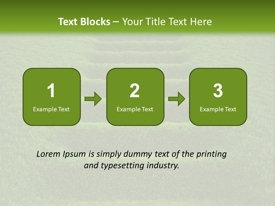 Plants Staircase Spring PowerPoint Template
