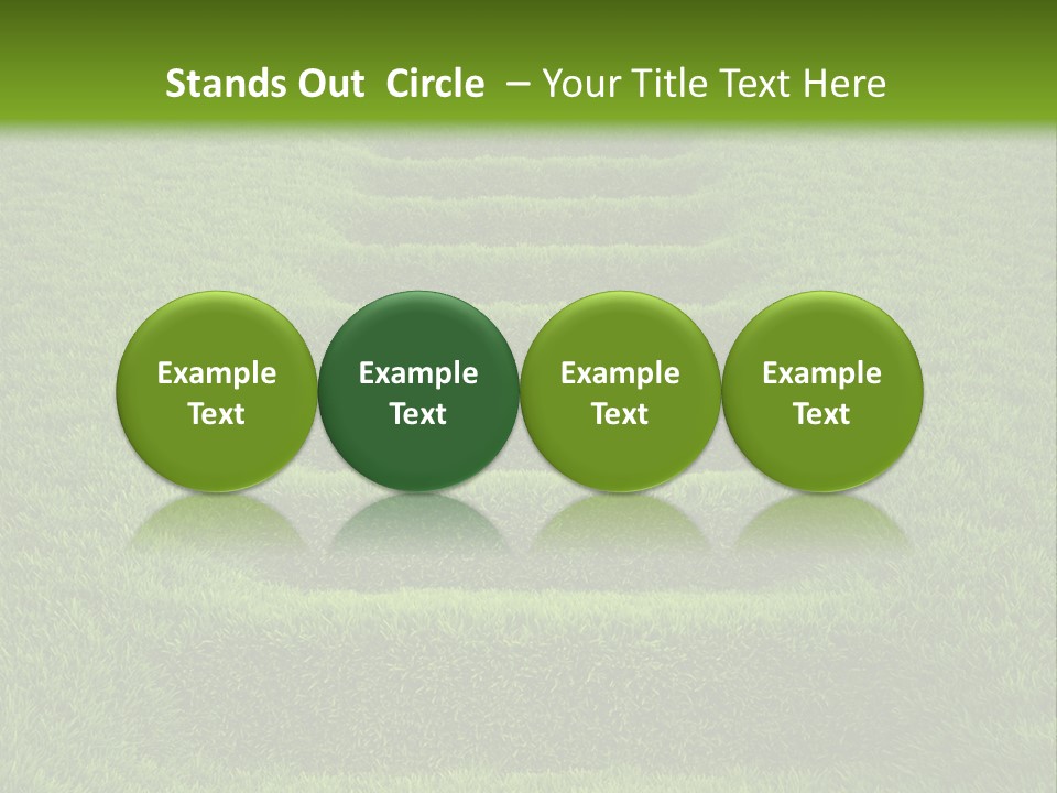 Plants Staircase Spring PowerPoint Template