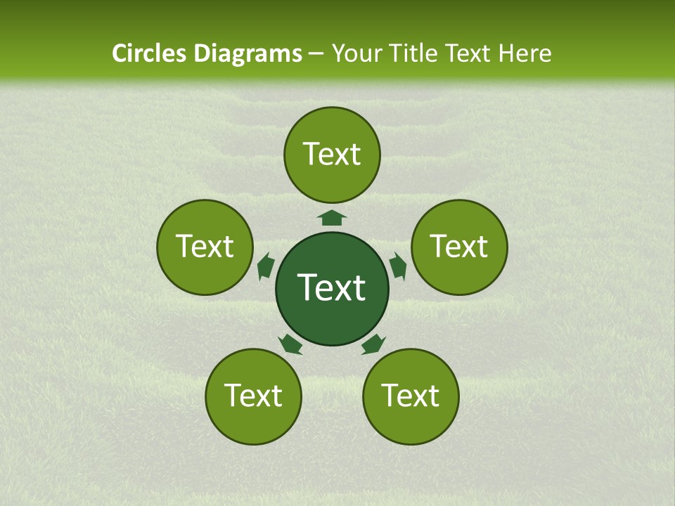 Plants Staircase Spring PowerPoint Template