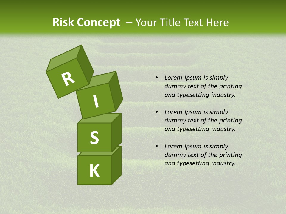Plants Staircase Spring PowerPoint Template