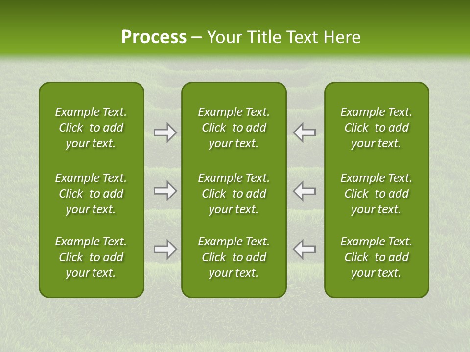Plants Staircase Spring PowerPoint Template