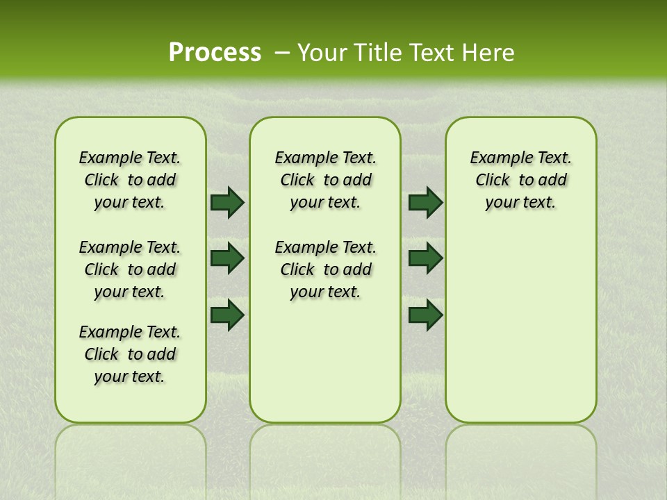 Plants Staircase Spring PowerPoint Template