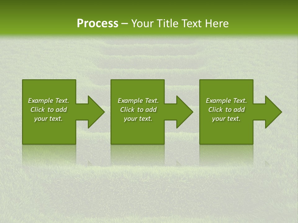 Plants Staircase Spring PowerPoint Template