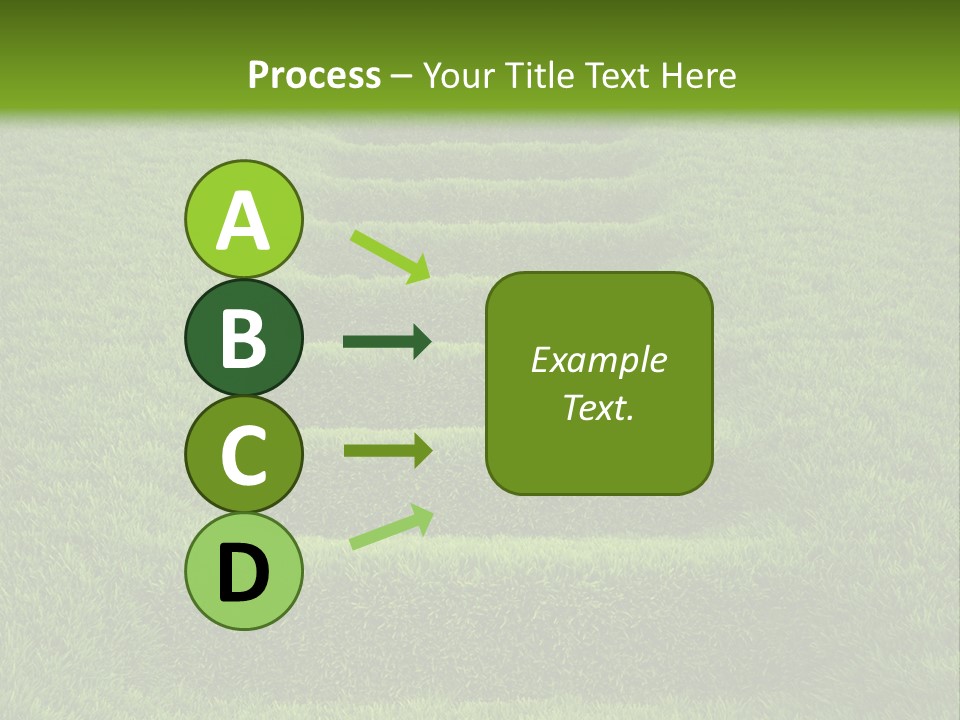 Plants Staircase Spring PowerPoint Template