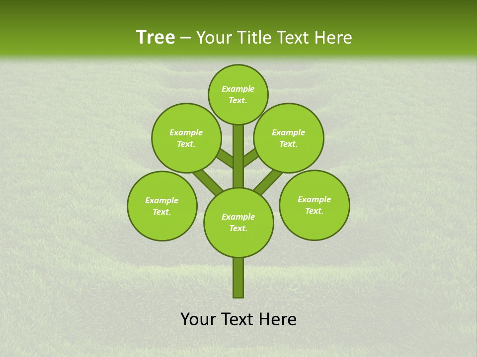 Plants Staircase Spring PowerPoint Template