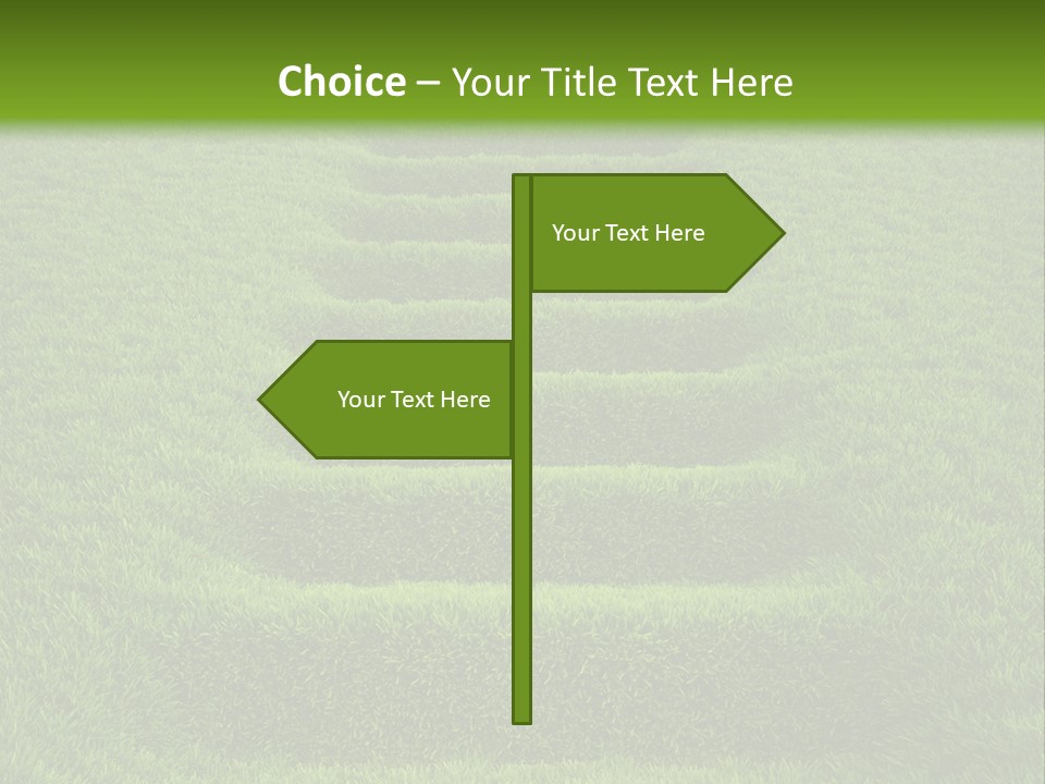 Plants Staircase Spring PowerPoint Template