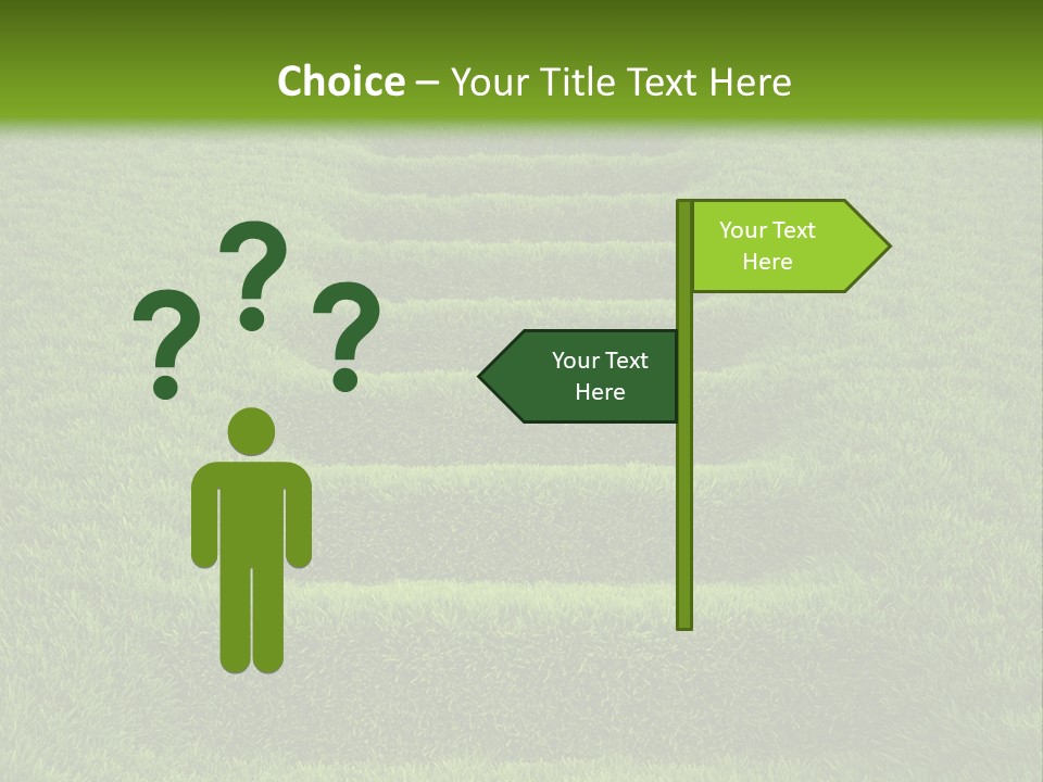 Plants Staircase Spring PowerPoint Template