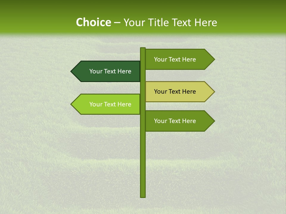 Plants Staircase Spring PowerPoint Template
