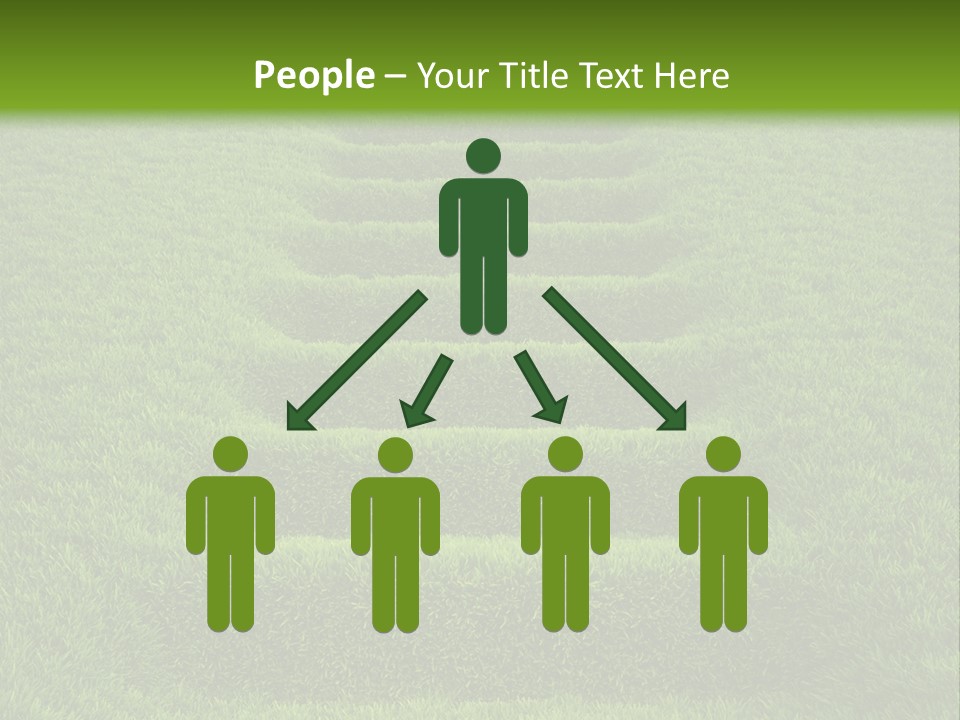 Plants Staircase Spring PowerPoint Template