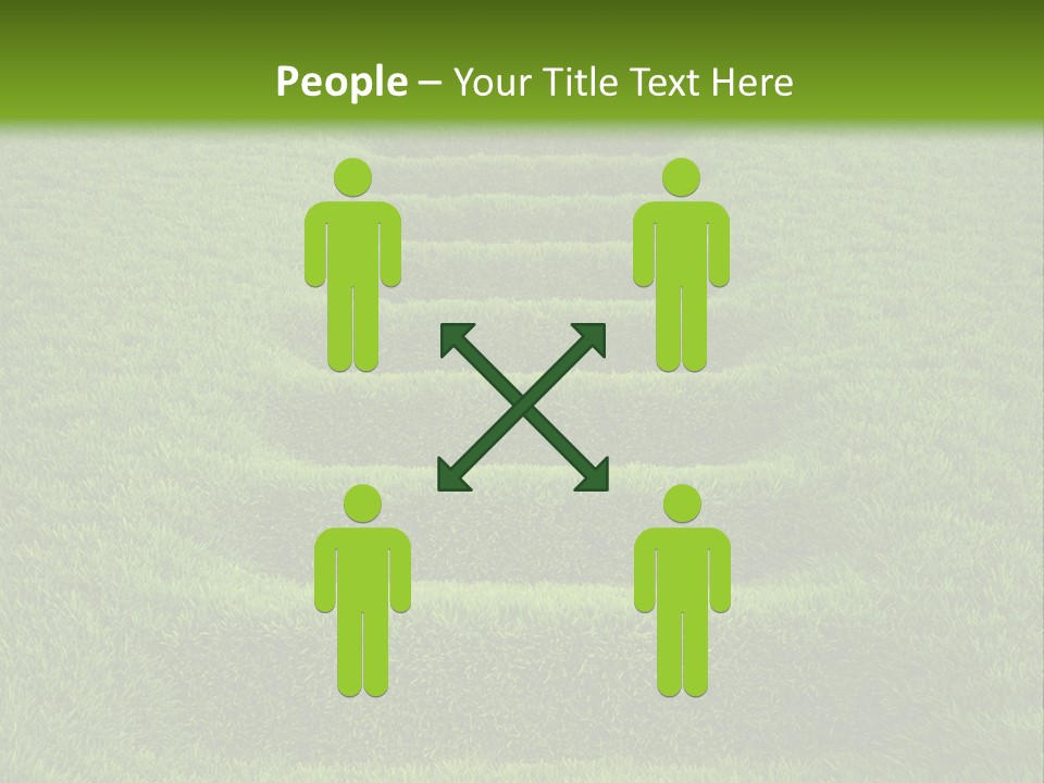 Plants Staircase Spring PowerPoint Template