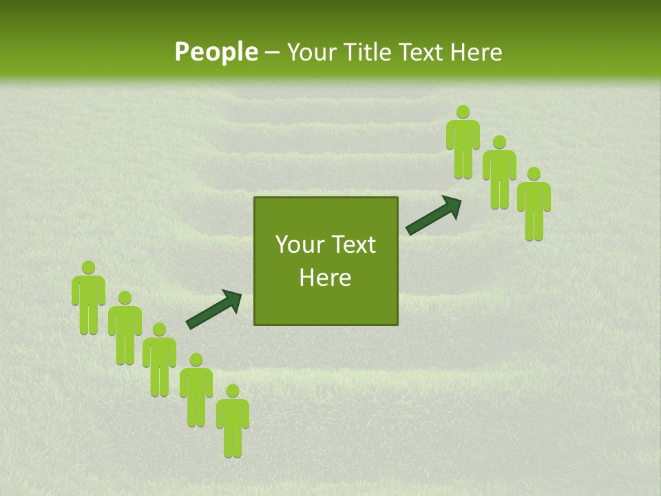 Plants Staircase Spring PowerPoint Template