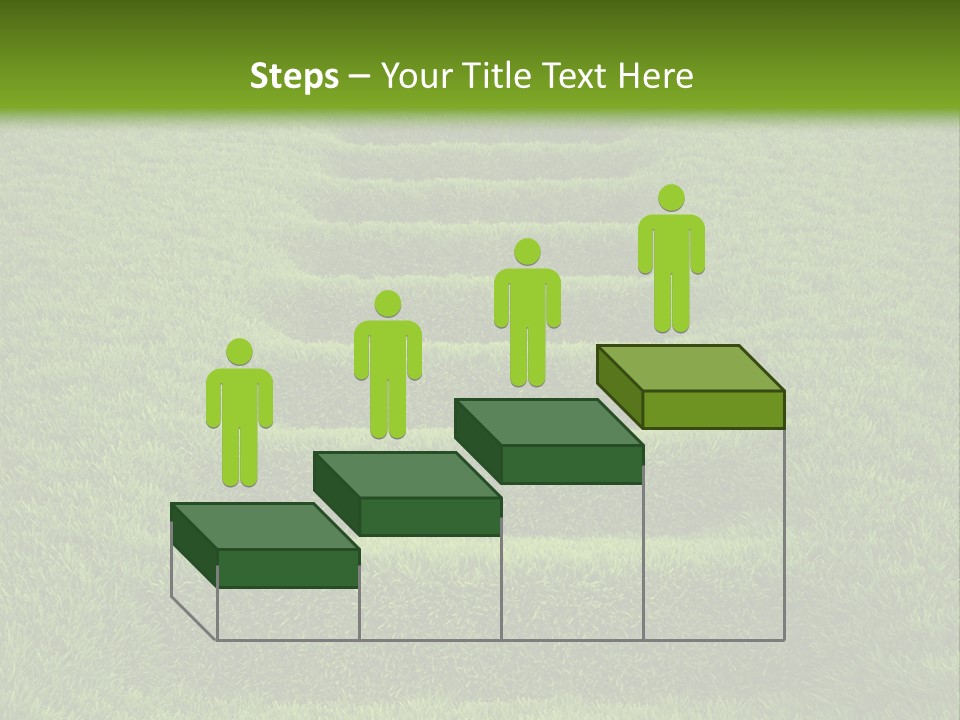 Plants Staircase Spring PowerPoint Template