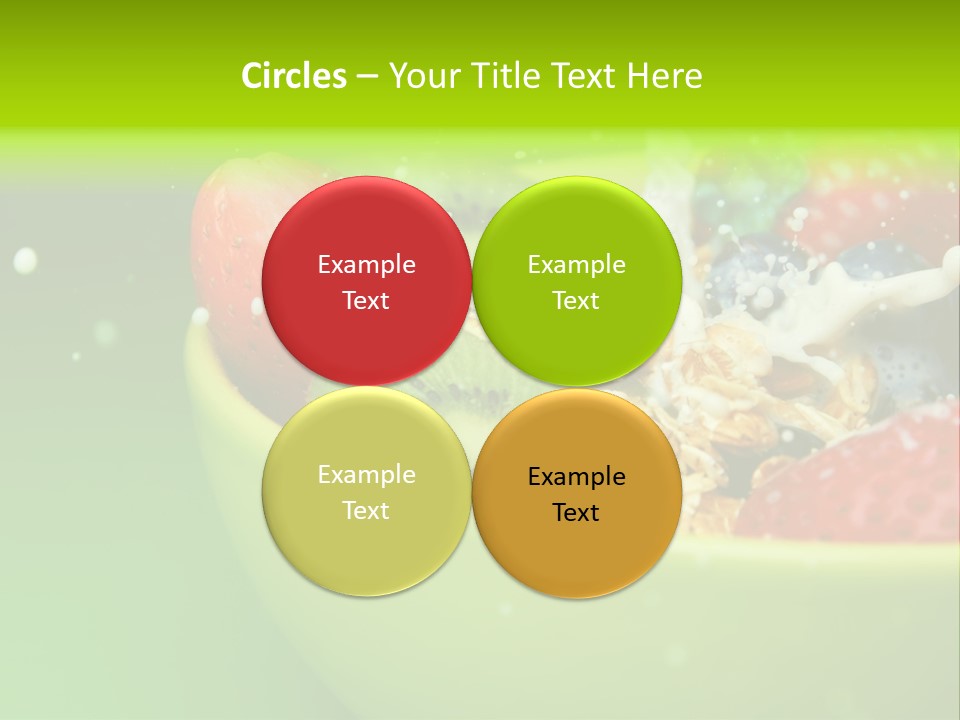 Raw Red Strawberry PowerPoint Template