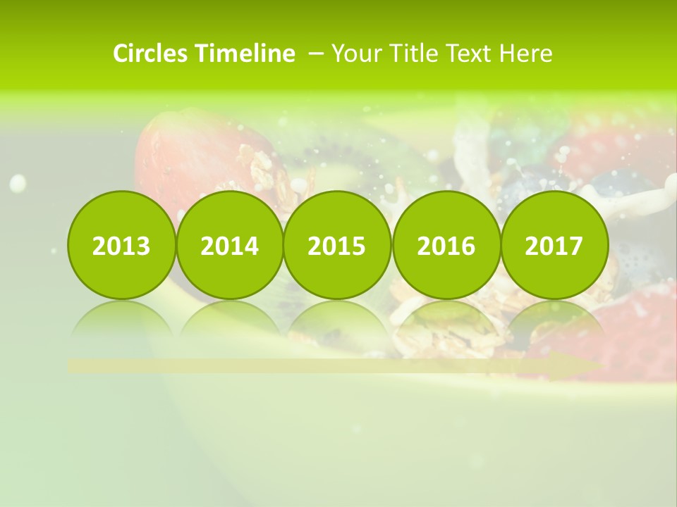 Raw Red Strawberry PowerPoint Template