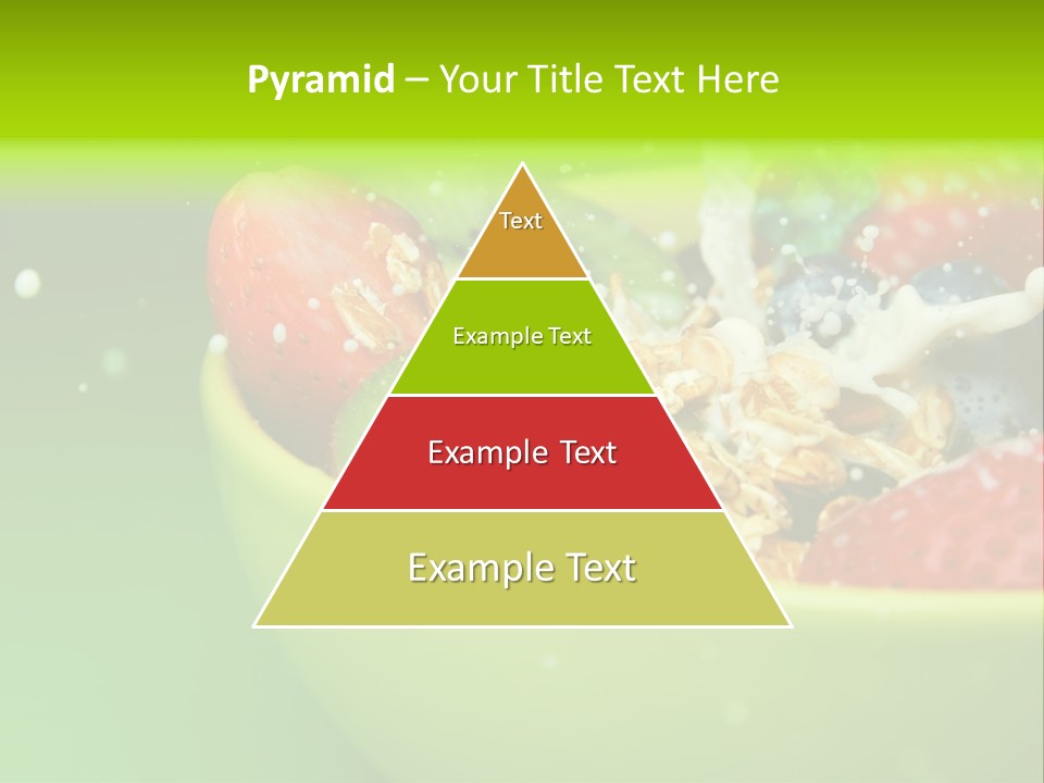 Raw Red Strawberry PowerPoint Template