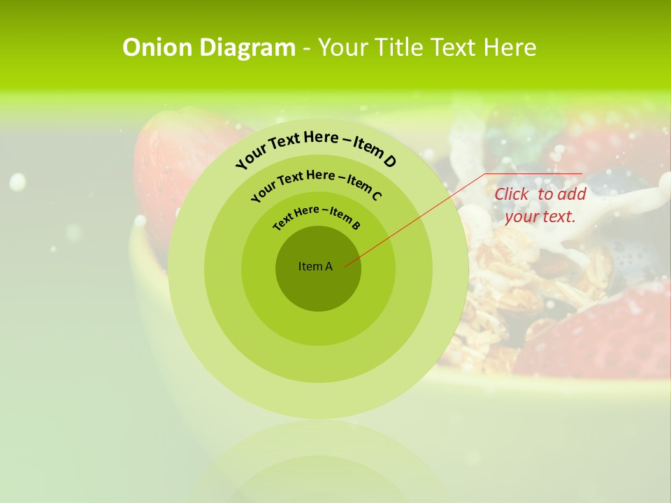 Raw Red Strawberry PowerPoint Template