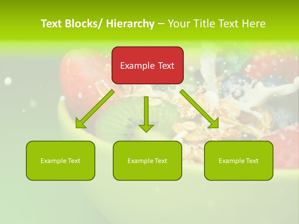 Raw Red Strawberry PowerPoint Template