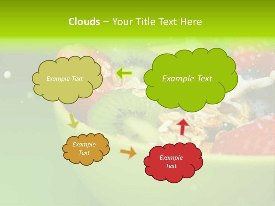 Raw Red Strawberry PowerPoint Template