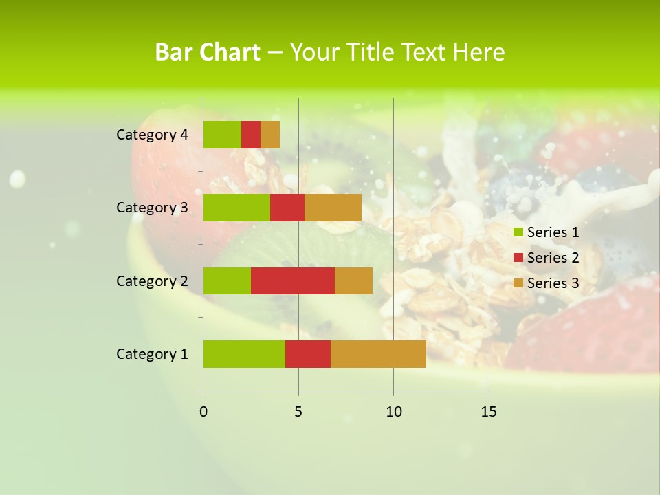 Raw Red Strawberry PowerPoint Template