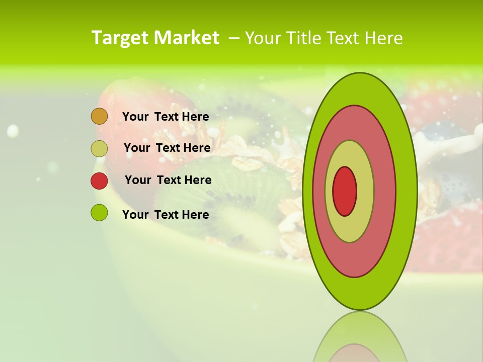 Raw Red Strawberry PowerPoint Template