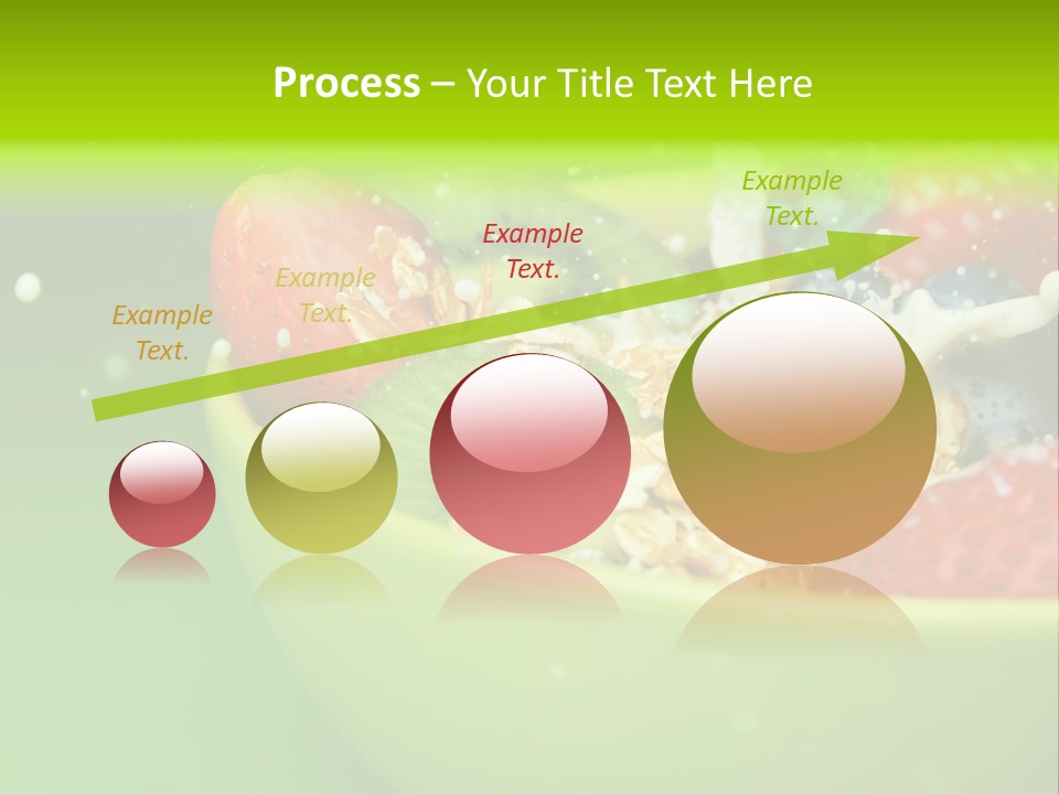 Raw Red Strawberry PowerPoint Template